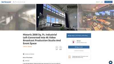 Pure Broadcast Production Set Scouter Listing