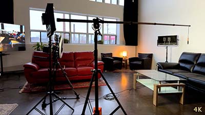 Pure 4K Video Broadcast Production Studio